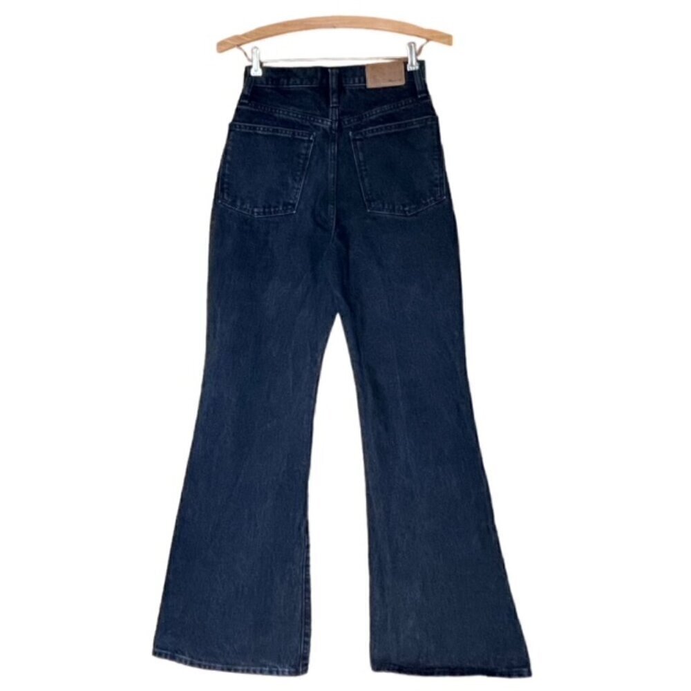 MADEWELL Baggy Flare Jeans in Lunar Wash - Size 23 - Picture 3 of 12